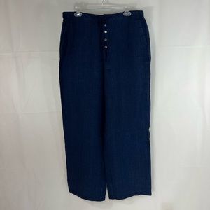 Beautiful In-Style Denim Linen Pants